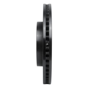 Chevrolet Captiva Brake Rotor (1) - Front Left - R1 Concepts - Drilled & Slotted - Black - `07-`15
